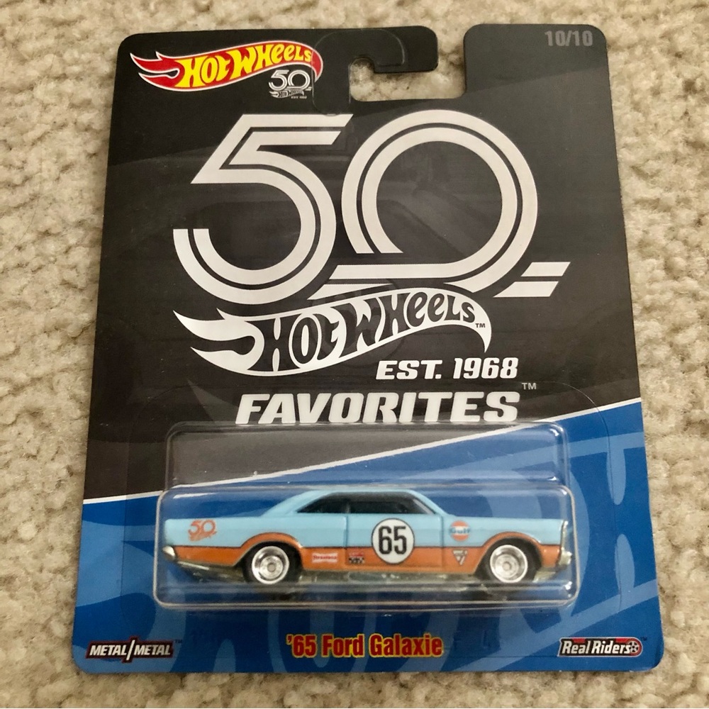 Hot Wheels Premium 50th Anniversary Favorites '65 Ford Galaxie